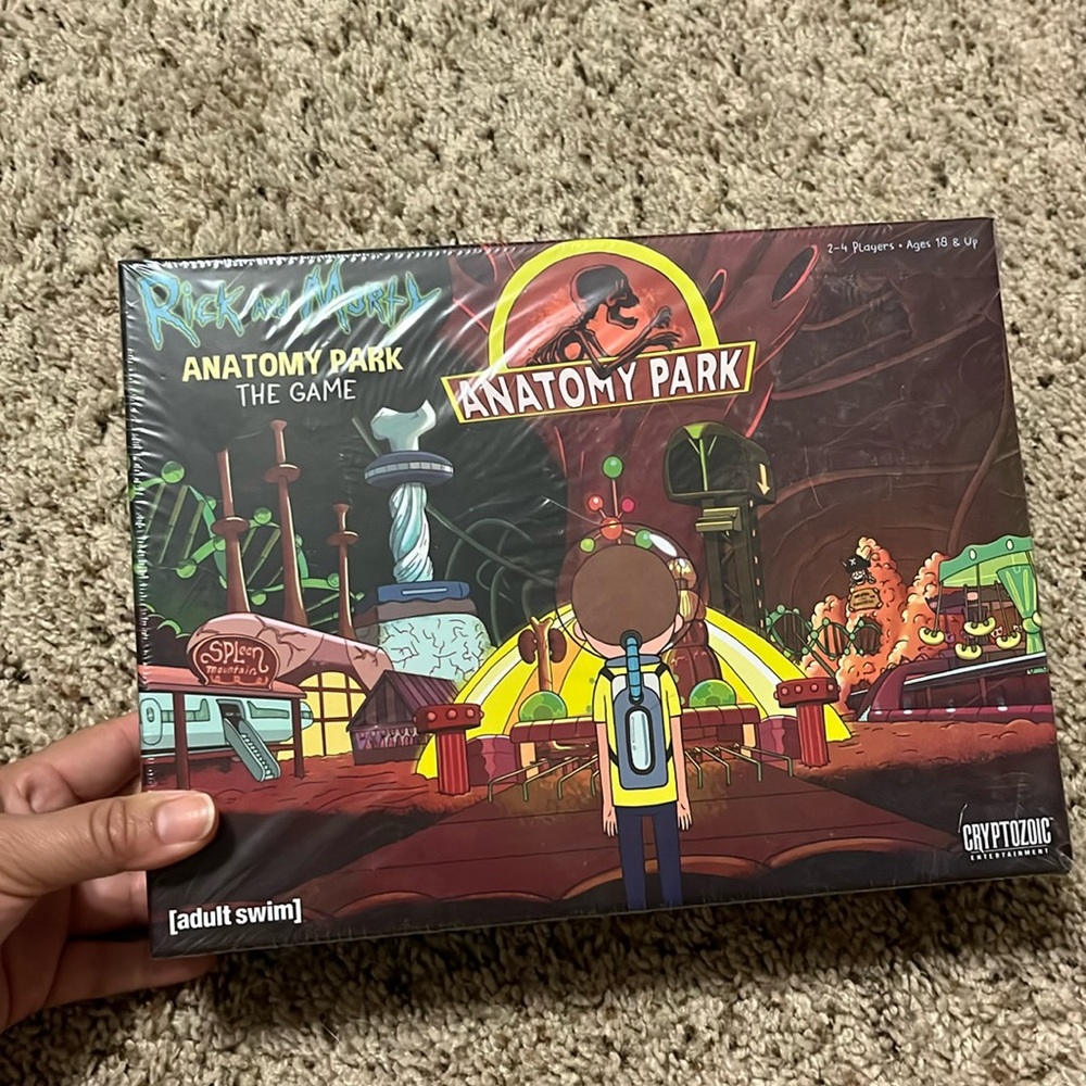 NWT Rick and Morty Anatomy Park The Game
